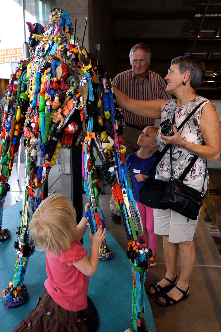 Anne's Odds and Ends Toy Camel by Robert Bradford (sculpture)